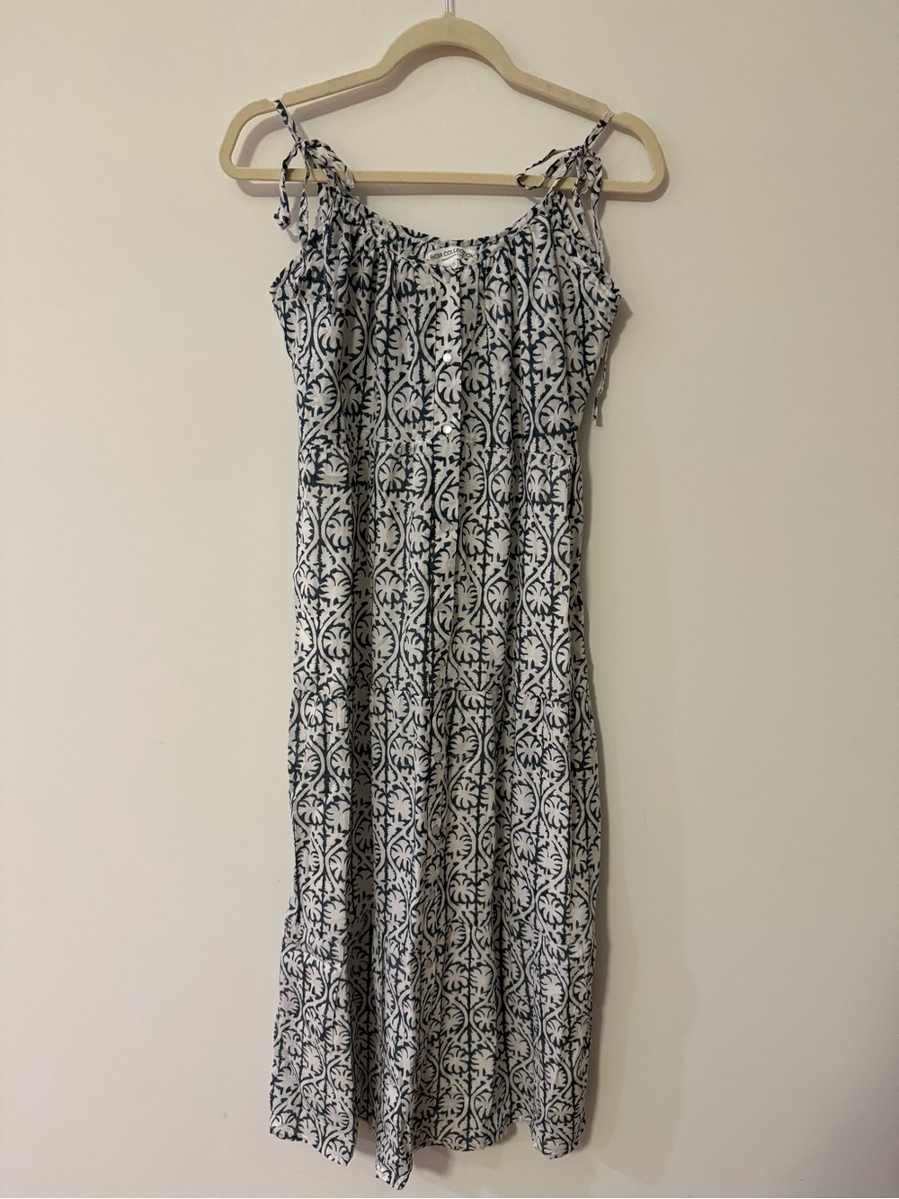 Emerson Fry India Button Front Sundress 2 - Etoile Vine Forest | Size XS/S - Picture 4 of 10